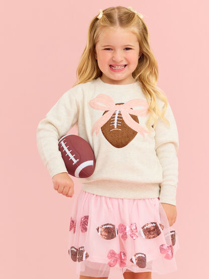 Victory Bow Sweatshirt - TULLABEE