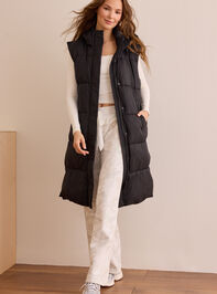 Longline Puffer Vest - TULLABEE