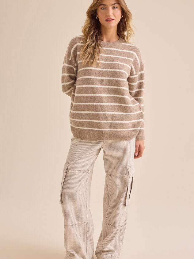 Teagan Striped Tunic Detail 4 - TULLABEE