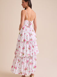 Goldice Floral Maxi Dress Detail 5 - TULLABEE