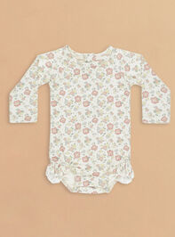 Pheobe Floral Bodysuit by Quincy Mae - TULLABEE
