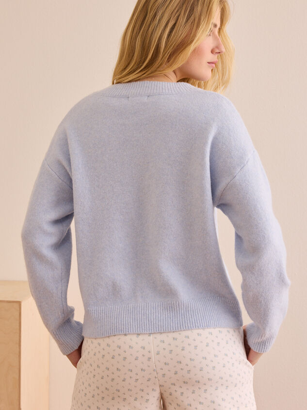 Cozy Stillness Pullover Detail 4 - TULLABEE