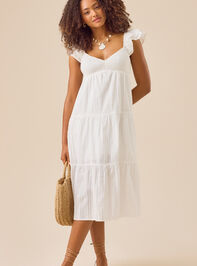 Taegan Clip Dot Maxi Dress - TULLABEE