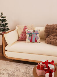 Christmas Tree Pillow Detail 2 - TULLABEE