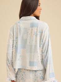 Junia Patchwork Sleep Top Detail 5 - TULLABEE