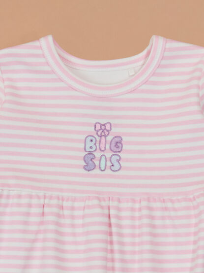 Big Sis Striped Dress - TULLABEE