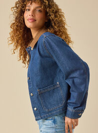 Annaliese Corduroy Denim Jacket Detail 4 - TULLABEE