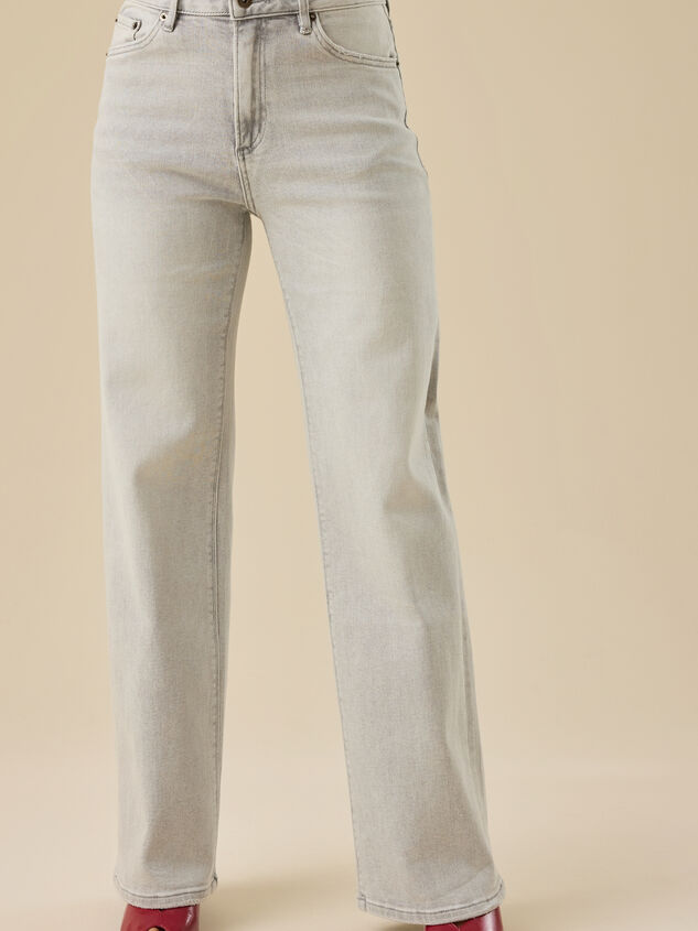 Wrenlee High Rise Wide Leg Jeans Detail 2 - TULLABEE