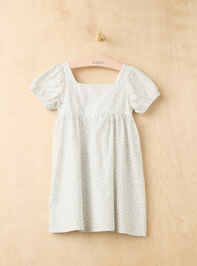 Lillian Floral Mama Dress Detail 2 - TULLABEE