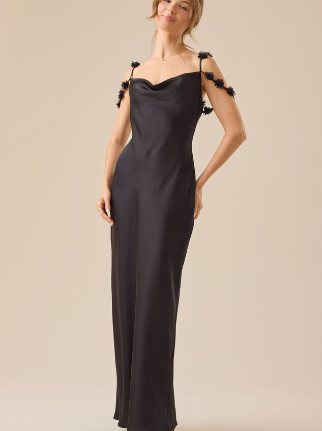 Scarlett Satin Maxi Dress - TULLABEE