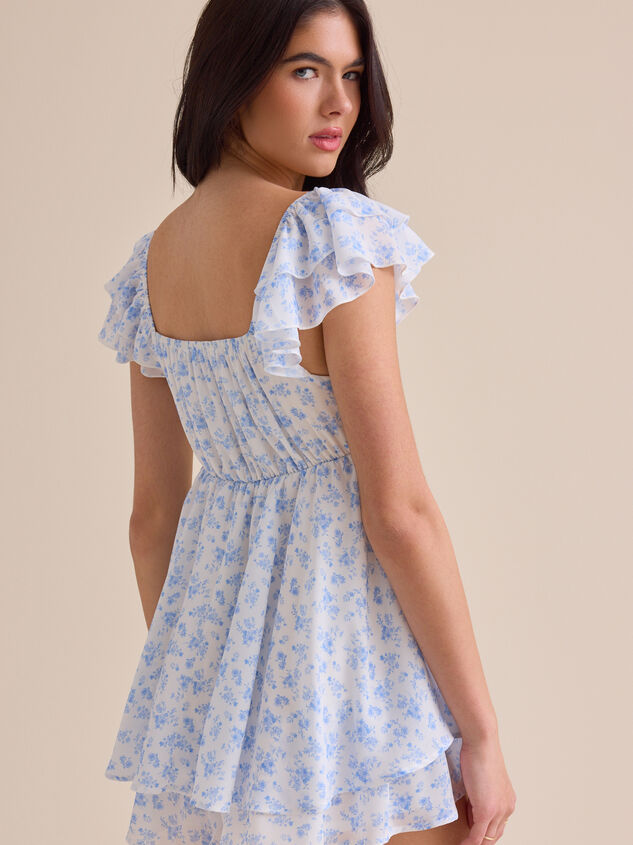 Emmie Double Layered Romper Detail 3 - TULLABEE