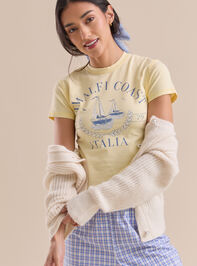 Amalfi Coast Baby Tee - TULLABEE