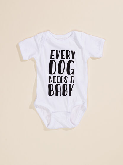 Every Dog Needs a Baby Bodysuit - TULLABEE