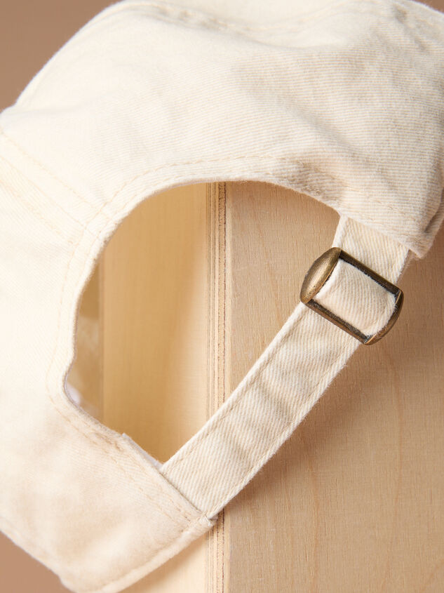 Really Busy Dilly Dallying Baseball Cap Detail 3 - TULLABEE