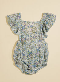 Darcy Floral Ruffle Bubble Detail 2 - TULLABEE