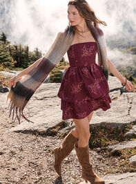 Henretta Strapless Mini Dress - TULLABEE