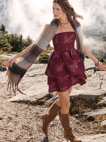 Henretta Strapless Mini Dress - TULLABEE