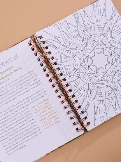 Set Your Mind on Things Above: A Devotional Coloring Book - TULLABEE