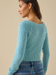 Stormy Off-Shoulder Sweater Detail 5 - TULLABEE