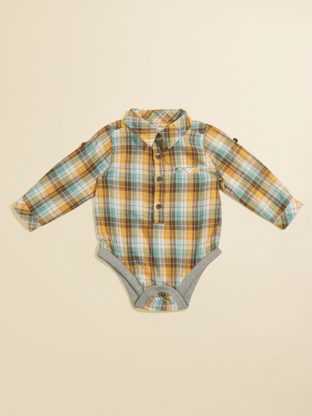 Jasper Plaid Romper by Me + Henry - TULLABEE