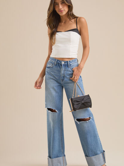 Char Two Tone Tank - TULLABEE