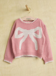 Josie Bow Mini Sweater - TULLABEE
