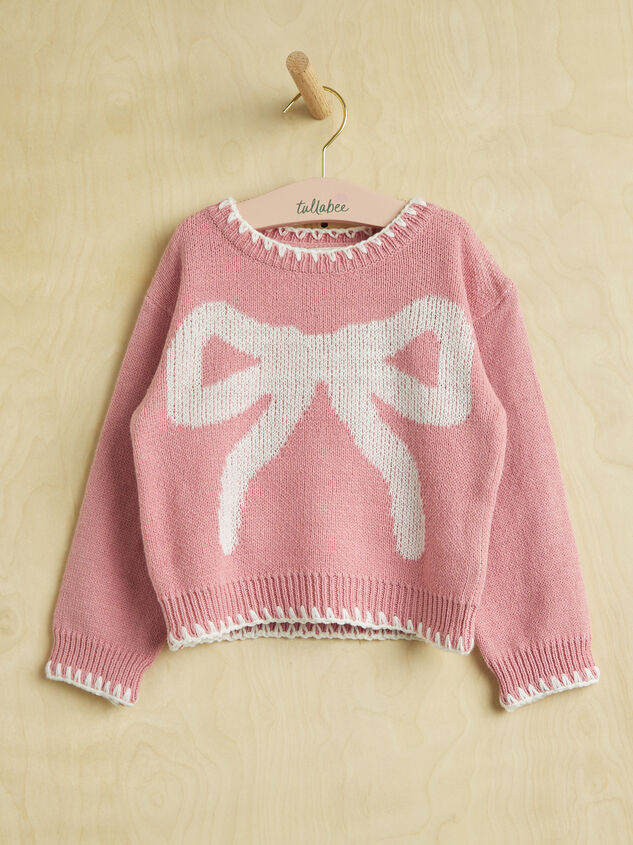 Josie Bow Mini Sweater - TULLABEE