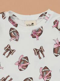 Touchdown Twirl Lounge Set Detail 2 - TULLABEE