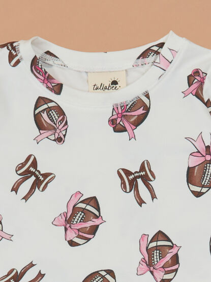 Touchdown Twirl Lounge Set - TULLABEE