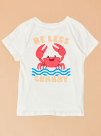 Be Less Crabby Tee Detail 3 - TULLABEE