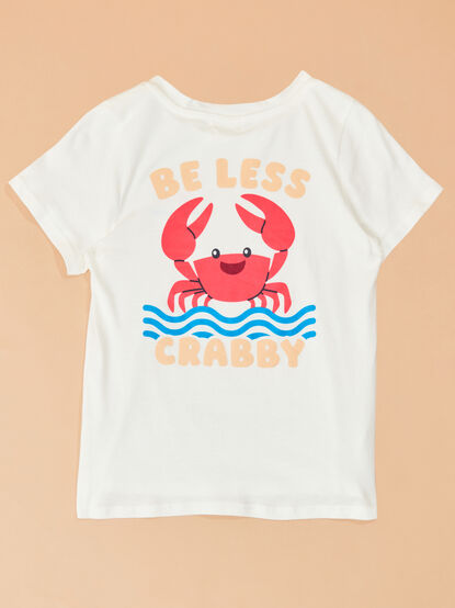 Be Less Crabby Tee - TULLABEE