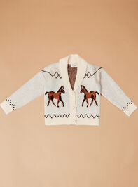 Vintage Horses Sweater - TULLABEE
