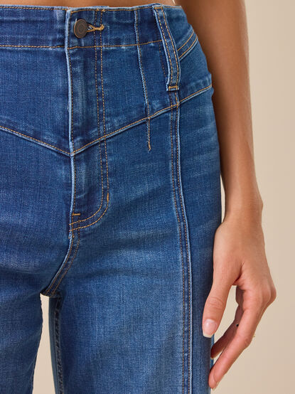 Katherine High Rise Seam Jean - TULLABEE
