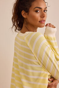 Warm-up Stripe Pullover Detail 5 - Altar'd State