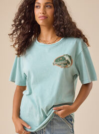 Chesapeake Bay Graphic Tee Detail 2 - TULLABEE