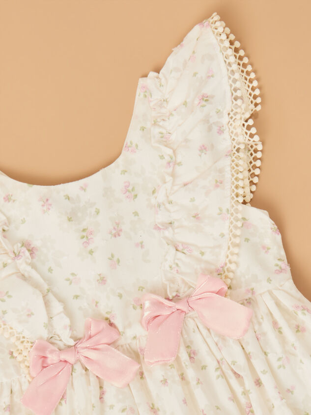 Franci Floral Dress Detail 3 - TULLABEE