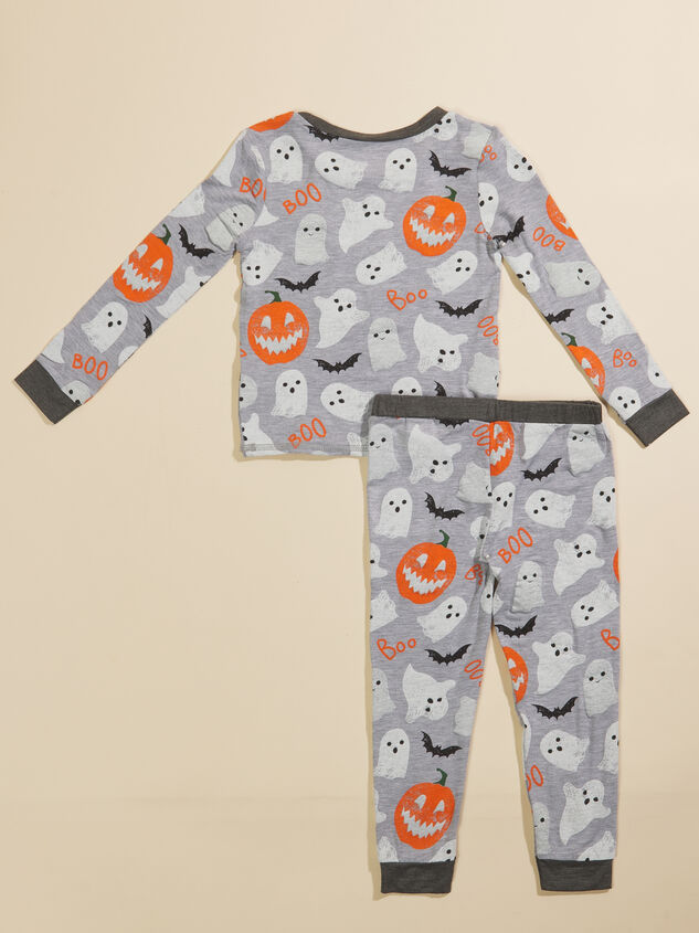 Boo Toddler Lounge Set by MudPie Detail 2 - TULLABEE