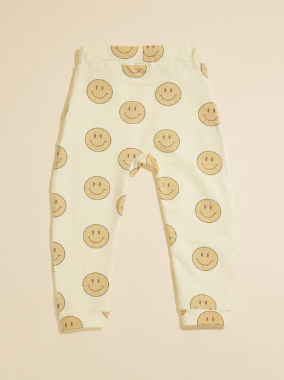 Smiley Face Joggers - TULLABEE