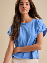 Michaela Boxy Tee Detail 2 - TULLABEE
