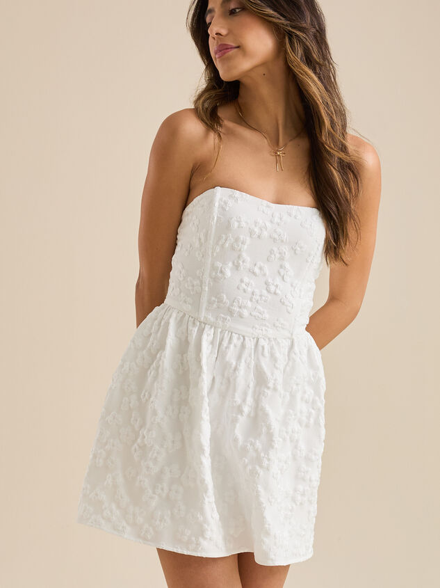Emberly Strapless Mini Dress - TULLABEE