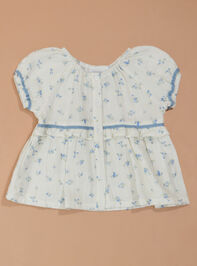 Taylor Floral Top and Pant Toddler Set Detail 2 - TULLABEE