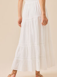 Kait Lace Midi Skirt Detail 5 - TULLABEE