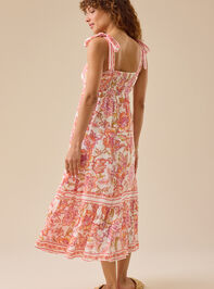 Sasha Floral Maxi Dress Detail 4 - TULLABEE