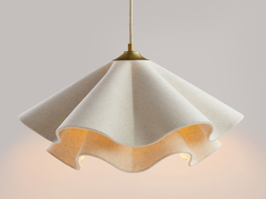 Clara Linen Pendant 24" - TULLABEE - 