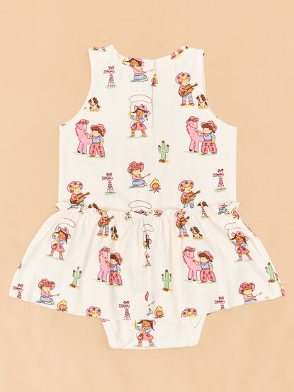 Vintage Cowgirl Skirt Bodysuit - TULLABEE