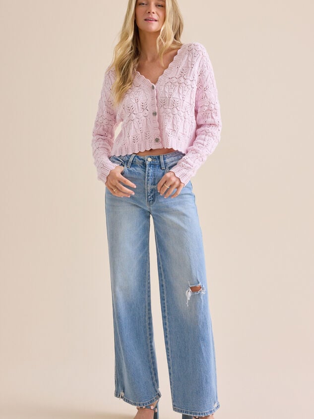 Carrie Pointelle Top - TULLABEE