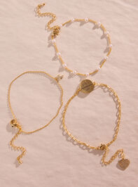 God is Within Her Bracelet Set - TULLABEE