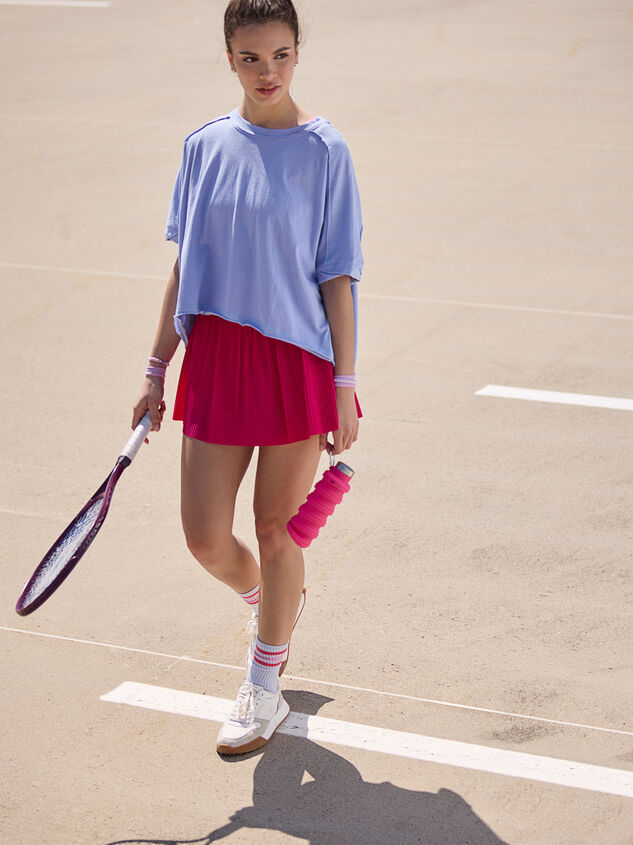 Play It Cool Crop Tee - TULLABEE