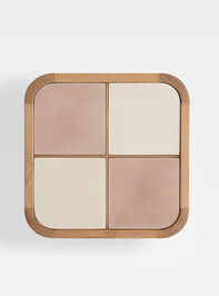 Audrey Wood Side Table Pink Detail 4 - TULLABEE