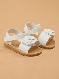 Kayley Floral Petal Sandal Detail 2 - TULLABEE